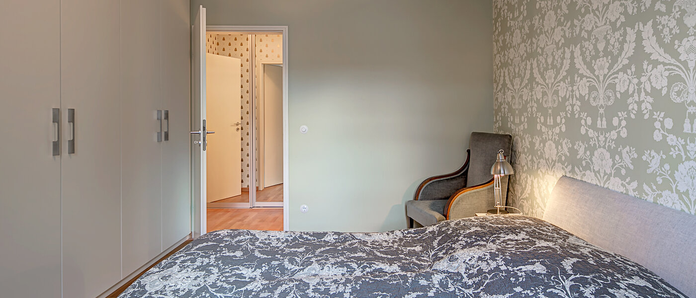 apartment München Nymphenburg-Gern 03 sleeping area 9853