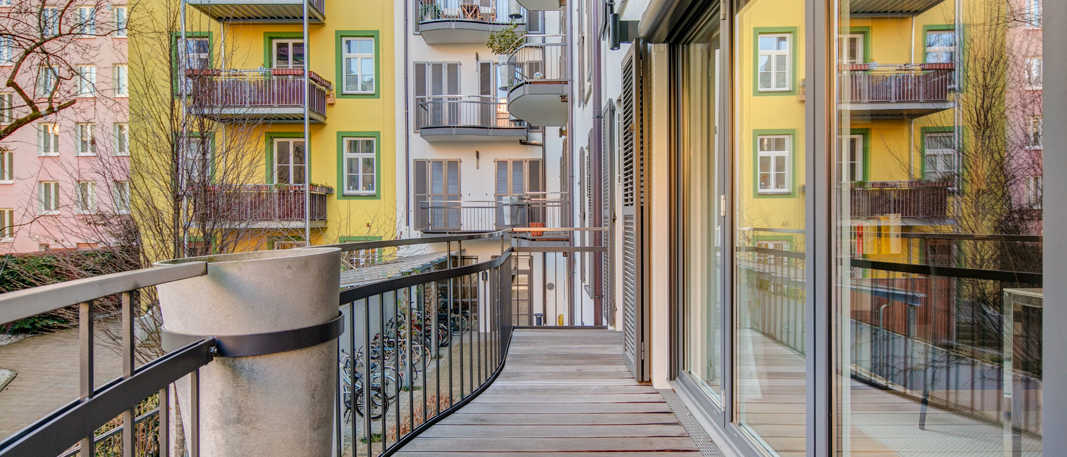 apartment München Maxvorstadt - Universitätsviertel 02 balcony 9869