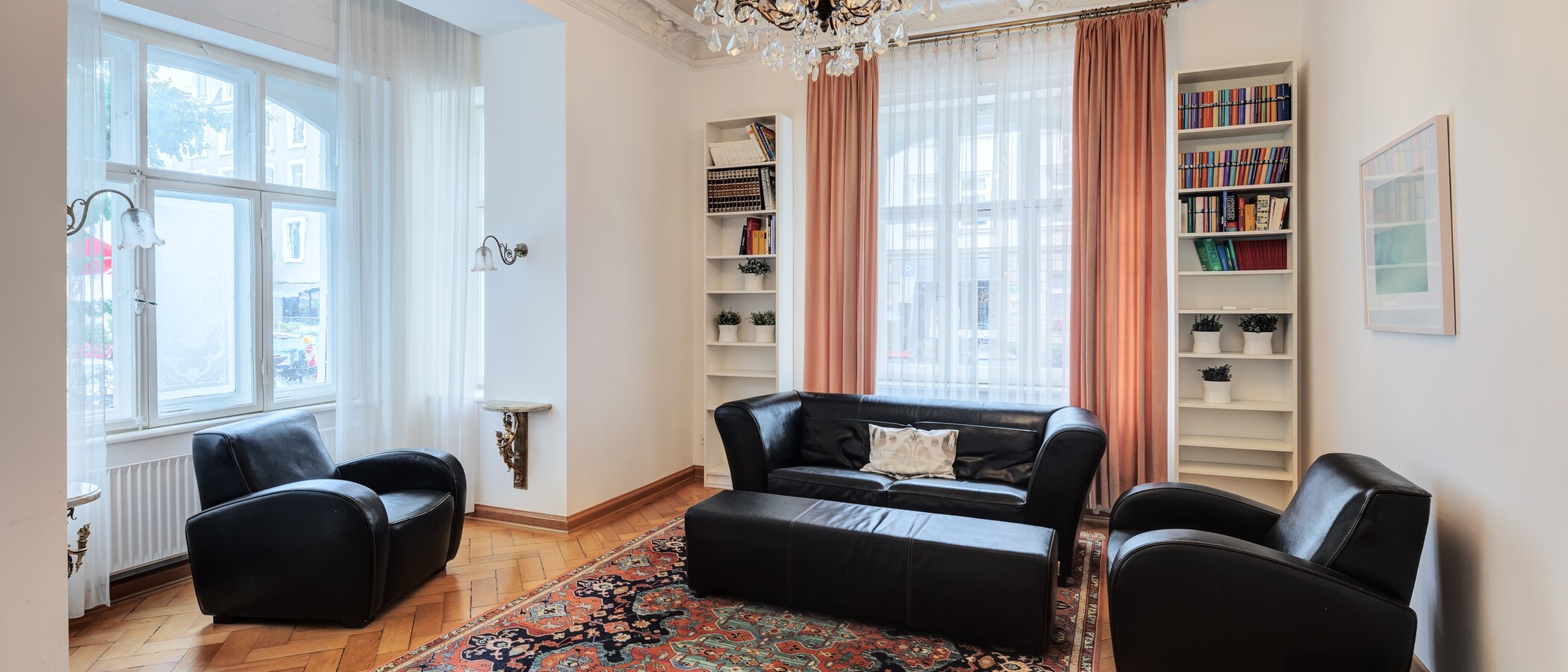 apartment München Schwabing-Nord (zw. Belgrad- & Leopoldstraße) 01 living room 9895