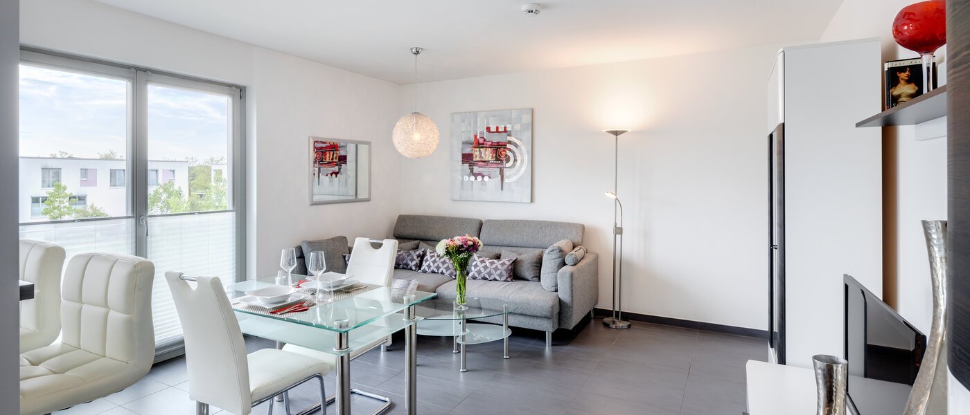 apartment München Messestadt Riem 01 living area 9917