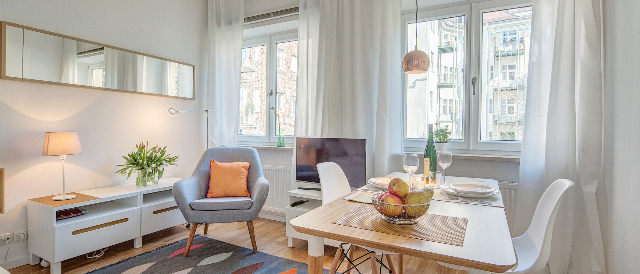 studio München Bogenhausen 01 living room 9943