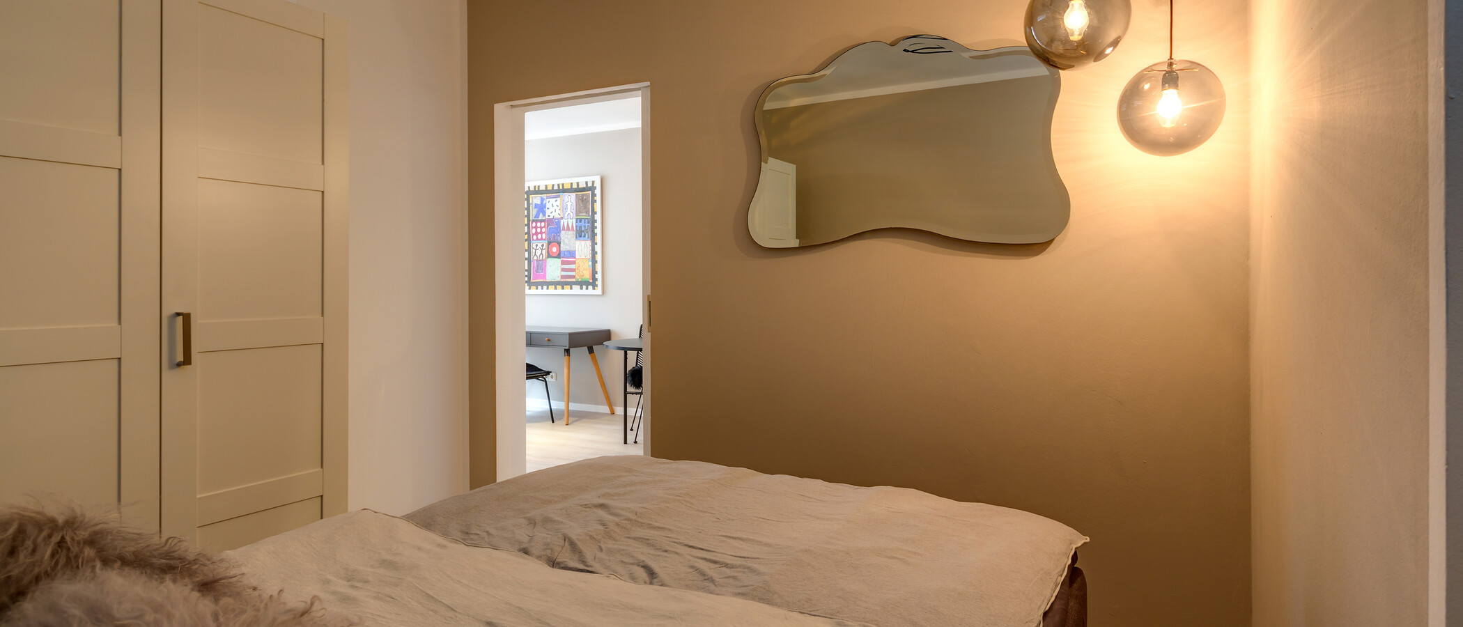 apartment München Schwabing-West (rund um den Hohenzollernplatz) 03 sleeping area 9957