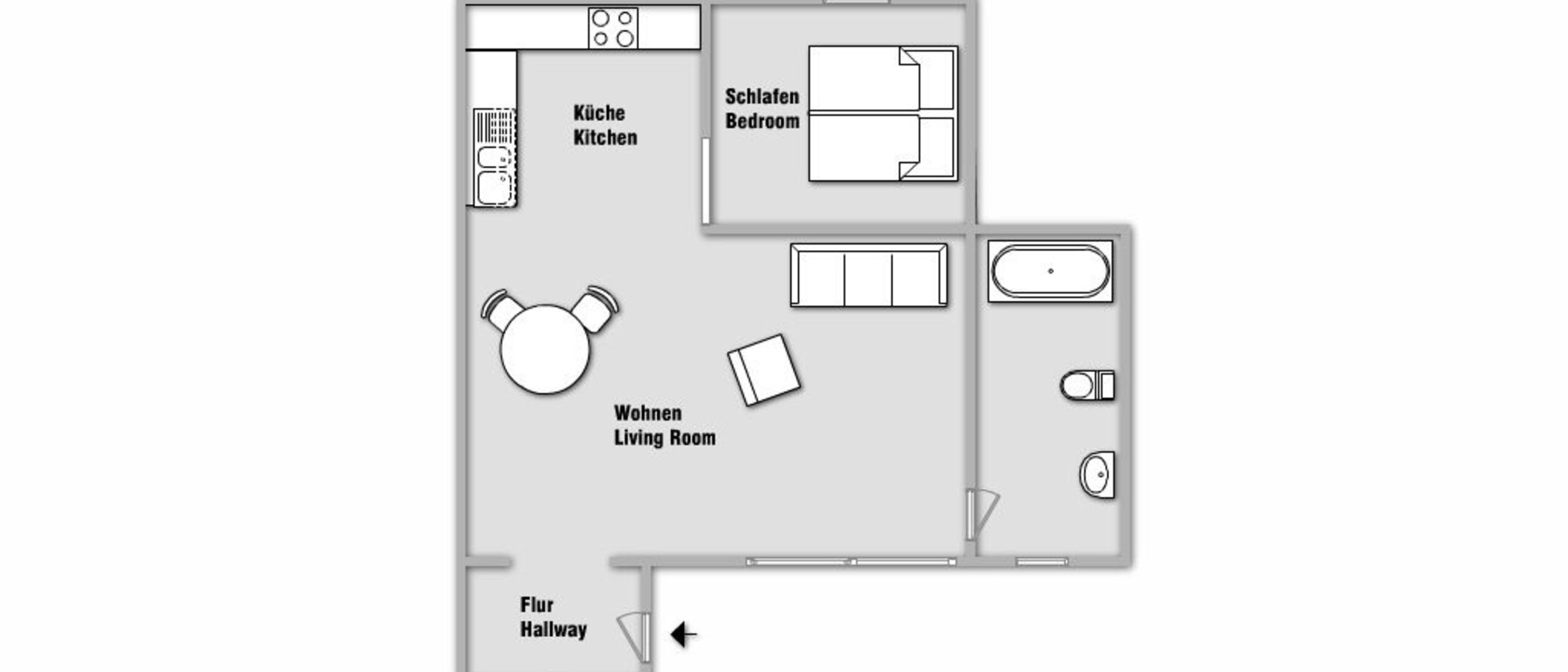 apartment München Schwabing-West (rund um den Hohenzollernplatz) 01 floor plan 9957
