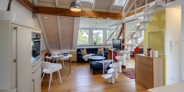 attic apartment with 1 room | Munich-Trudering | 10416