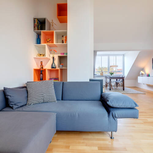attic apartment with 2 room | Munich-Schwabing | 10759