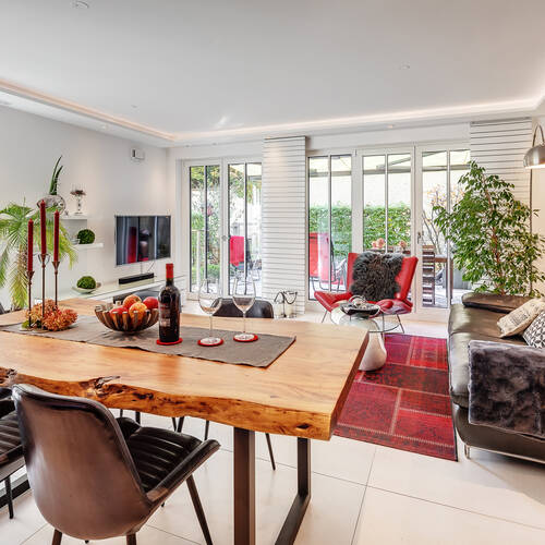 apartment with garden 	 with 2 room | Munich-Schwabing | 12380