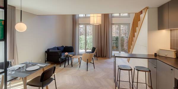 maisonette-gallery apartment with 1.5 room | Munich-Herzogpark | 12522