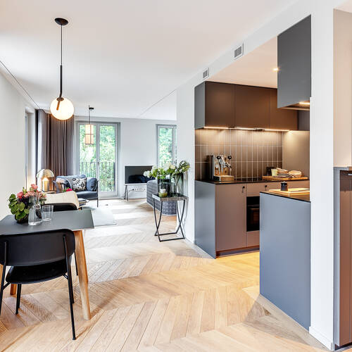 apartment with 1 room | Munich-Herzogpark | 12619