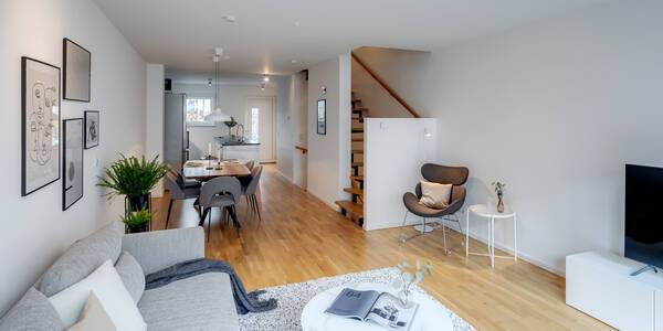 townhouse with 4.5 room | Munich-Schwabing | 12793