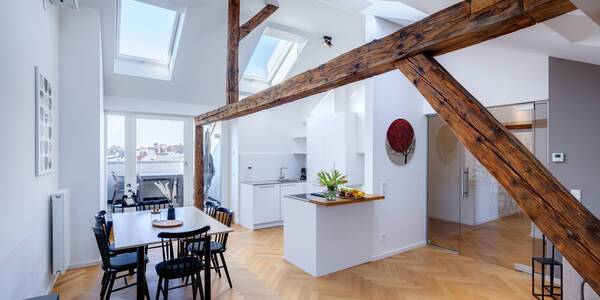 attic apartment with 4 room | Munich-Isarvorstadt | 12963