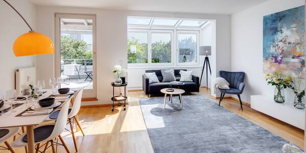 roof terrace apartment with 2 room | Munich-Maxvorstadt | 13461