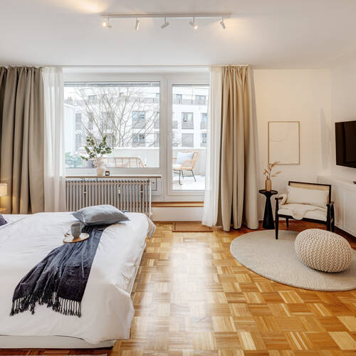 roof terrace apartment with 1 room | Munich-Pasing | 13685