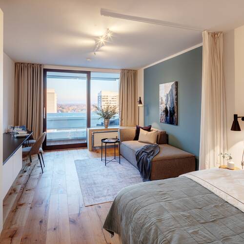 apartment with 1 room | Munich-Arabellapark | 13725