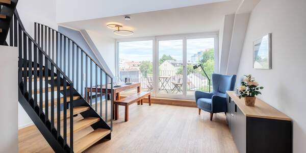 maisonette-gallery apartment with 4 room | Munich-Laim | 14086