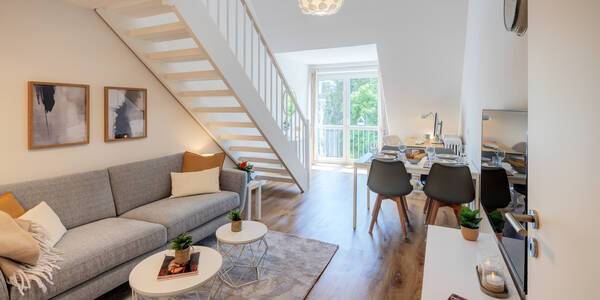 maisonette-gallery apartment with 2.5 room | Munich-Obersendling | 14471