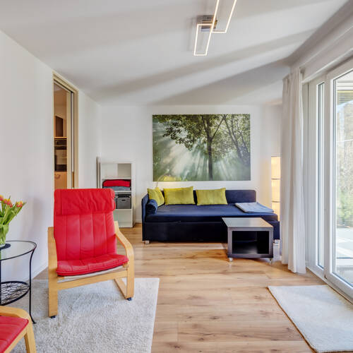 apartment with garden 	 with 1 room | Munich-Neuhausen | 6696