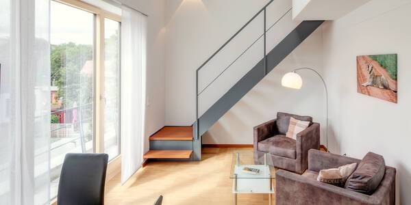 maisonette-gallery apartment with 1.5 room | Unterschleißheim | 9678