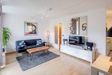 Central Sendling: Nicely furnished 1-room apartment