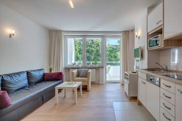 Attractively furnished apartment with balcony