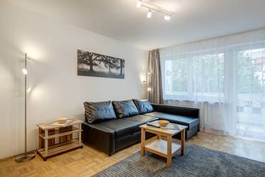 Ludwigsvorstadt: lovely, furnished 2-room apartment near U3/U6