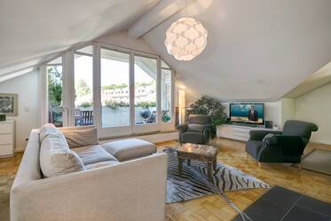 Beautifully furnished attic apartment in Giesing