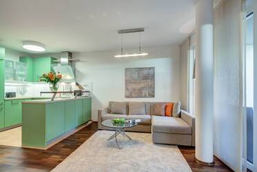 Furnished apartment at the Hirschgarten