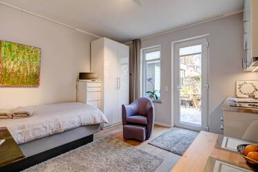 Modern 1-room studio in Neukeferloh