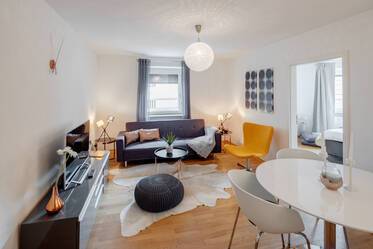 High-quality, modernly furnished apartment