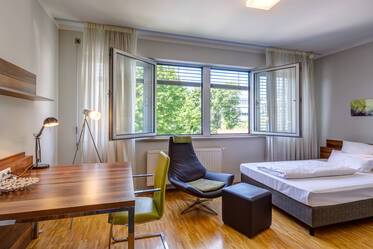 Furnished, modern 1-room apartment in Ismaning