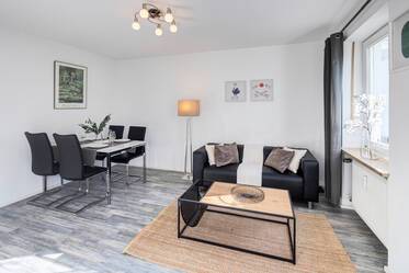 Fully furnished and equipped 2-room apartment