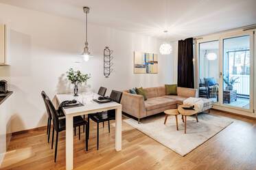 Furnished 2-room apartment in top location Munich-Neuhausen