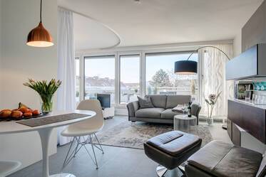 Dream apartment with designer equipment & roof terrace