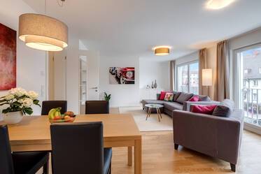 Family apartment for rent with single parking space 
