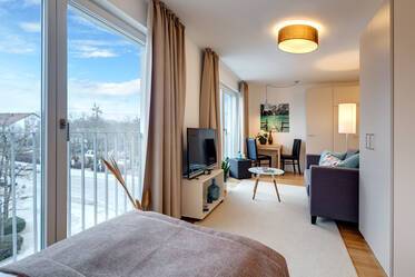 Perfect single apartment, near the subway Harthof