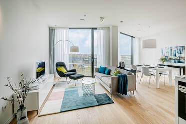 Apartment with concierge, gym ans roof terrace for rent
