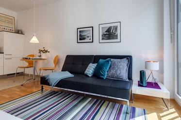 Beautiful, sunny apartment with large balcony and internet
