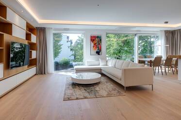 Luxury apartment with like new furniture