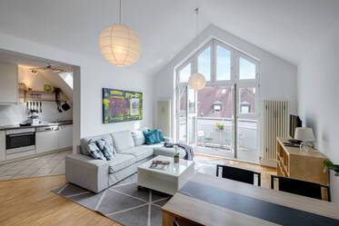 Beautifully furnished apartment in Maxvorstadt