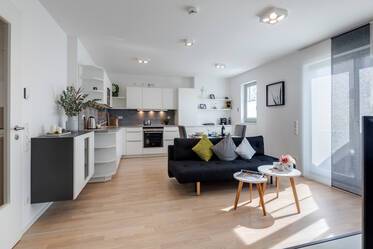Modernly furnished 2-room apartment 