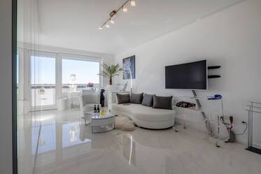 Design single apartment for rent with alpine view 