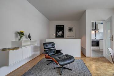 Stylish, beauifully furnished 1.5-room apartment