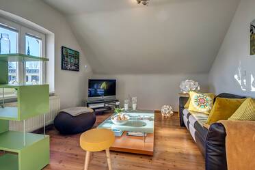 Central Starnberg-Percha: sunny 2-room apartment