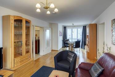 Fully furnished 3-room family apartment in Obergiesing