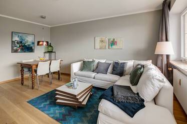 Furnished 2-room apartment for rent near Westpark