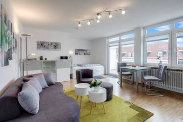 Furnished 1-room apartment in Munich-Neuhausen