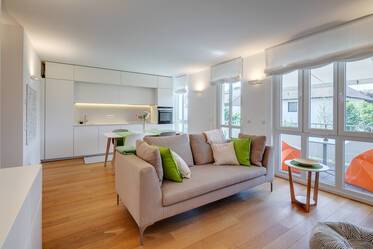Family apartment with optional single parking space