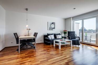 Pretty, furnished 4-room apartment with balcony