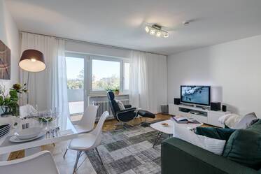 Bright furnished 2-room apartment in Moosach