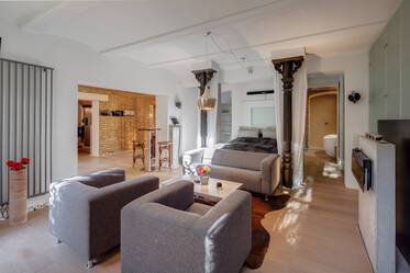 Extravagant, luxurious 6-room designer loft