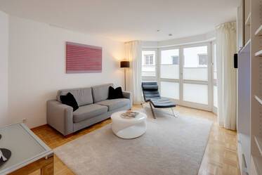 Upscale location, near the Isar river and English Garden